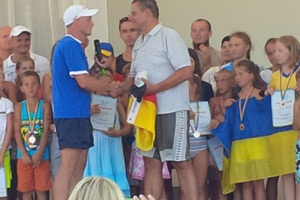 09. August 2014, 6. Internationalen Dnepr-Schwimmen in der UKRAINE