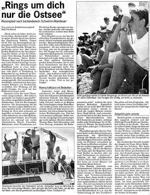 Freie Presse 26.Juli 1994